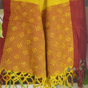 Bagalpuri tussar kantha work stole product image only