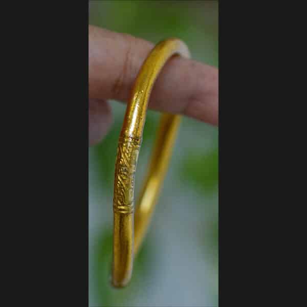 Buddhist Thai mantra bangle