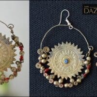 Old Afghani tribal earrings